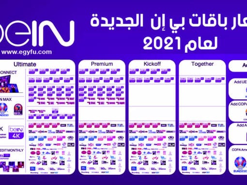 أسعار باقات Bein 2021 وتفاصيل كل باقة